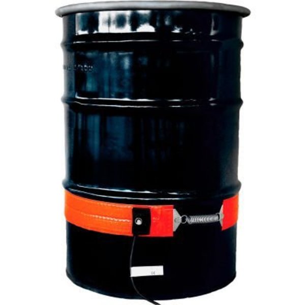 Briskheat BriskHeat Heavy Duty Silicone Drum Heater For 15 Gallon Metal Drum, 50-425F, 120V DHCS11